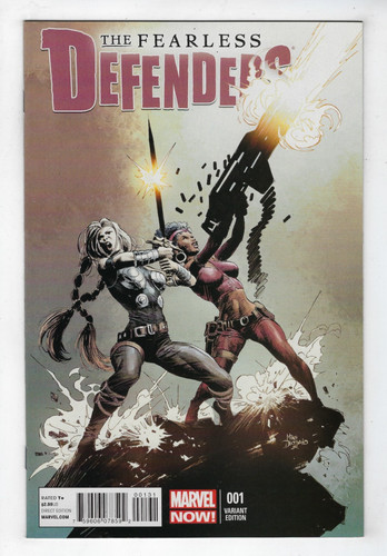Fearless defenders marvel - defenders, #1