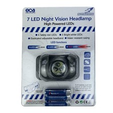 7 LED Night Vision Head torch