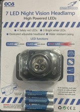 7 LED Night Vision Head torch