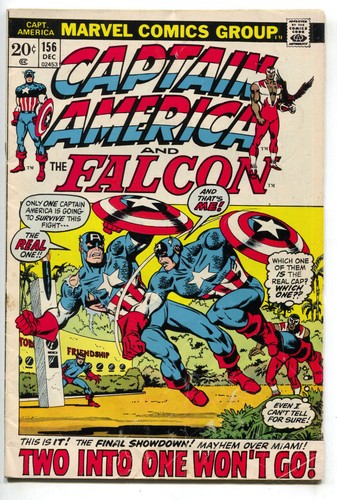 Captain america 156 marvel - america,